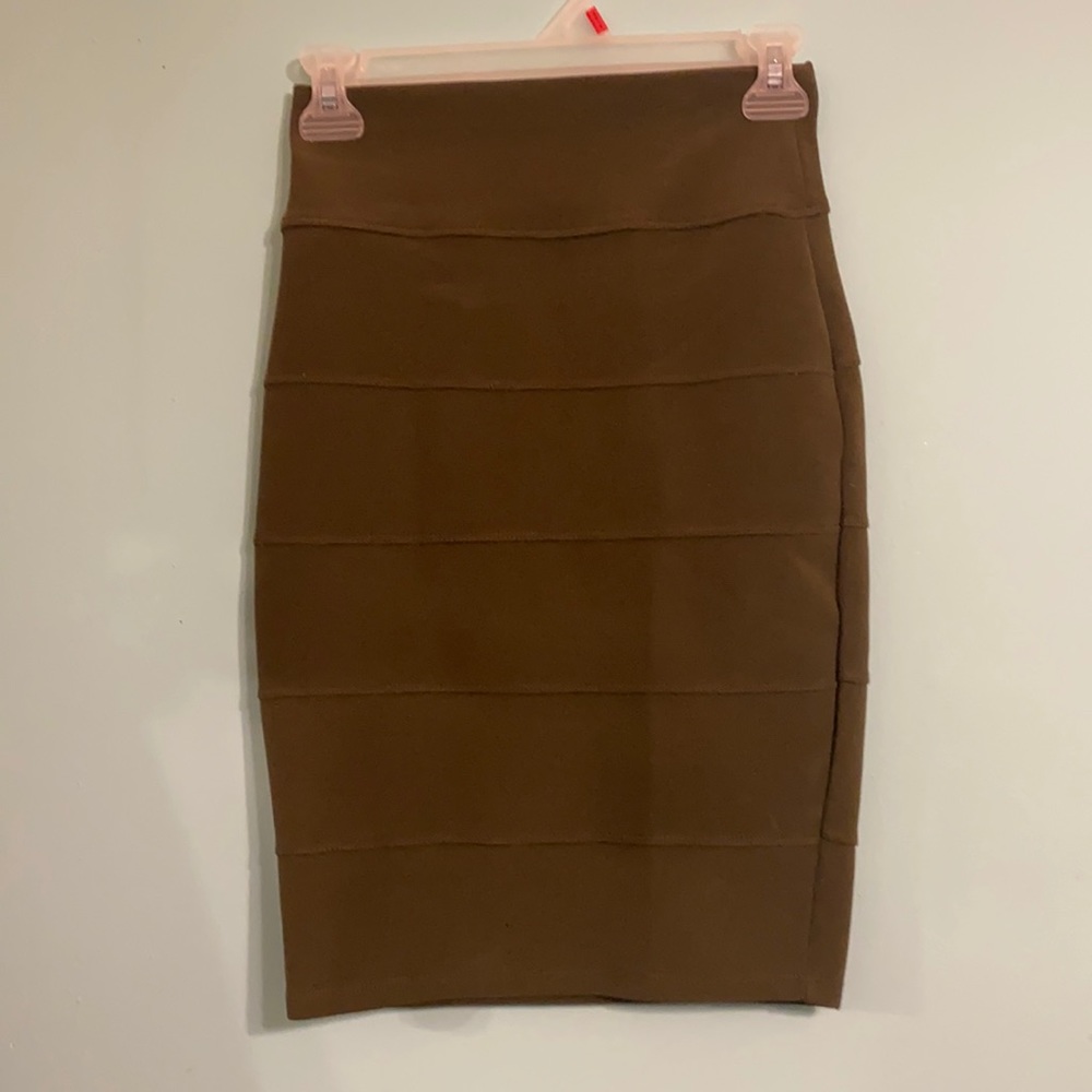 Green skirt